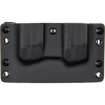 Příslušenství pro sportovní střelbu RH Holsters OWB - Walther PPQ SC - vnější kydexové pouzdro na 2 zásobníky - bez sweatguardu - černá/černá Umístění pouzdra: Levý bok (pravák)