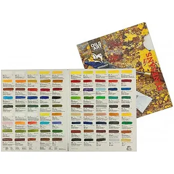 Olejová barva Vzorník olejových barev Renesans Oil for Art (Vzorník olejových barev Renesans Oil for Art)