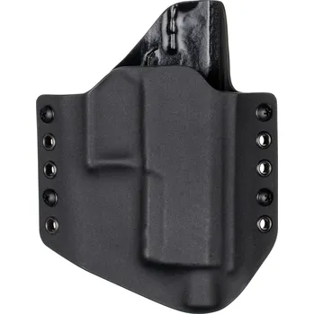 Příslušenství pro sportovní střelbu RH Holsters OWB - Taurus TX22 + ZÁVIT - vnější kydexové pouzdro - poloviční sweatguard - černá/černá Pouzdro je pro: Levák