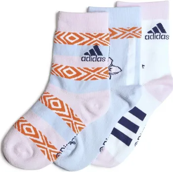 Pánské ponožky Dětské Ponožky ADIDAS AXDISN MOANA SO HT6408 – Bílá 34-36