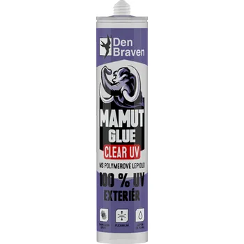 Tmel DEBBEX Mamut Glue Clear UV Lepící tmel - Transparentní, 290 ml