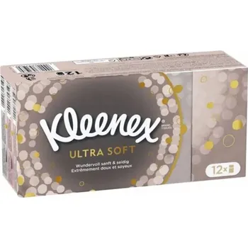 Papírový kapesník KLEENEX Kapesníky papírové Ultra Soft 12x9ks