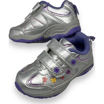 Dívčí tenisky Feixu Dívčí fialové tenisky na suchý zip 01 Barva: Fialová, Velikost: 23