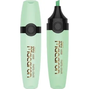 Zvýrazňovač Zvýrazňovač Deli Macaron - zelený 1ks