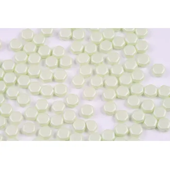 Korálek Dvoudírkový hexagon č. 112