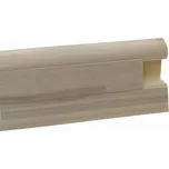DOPRODEJ: Soklová podlahová lišta SLK50 W173 Woodstock weis 2,5 m, koncovka pravá, béžová, Döllken - 1 rok na vrácení + DOPRAVA ZDARMA k Vám i zpět