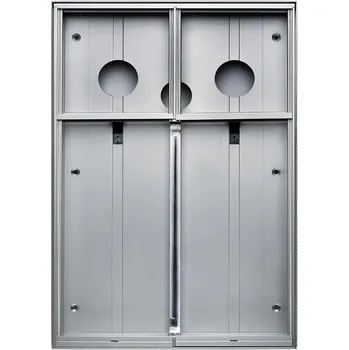 4FK 204 51 - Stříška GARANT vertikální nad omítku pro 2 moduly a 4M jmenovník