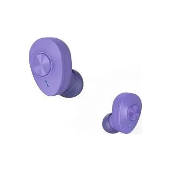 Sluchátka Hama Bluetooth sluchátka Freedom Buddy, špunty, nabíjecí pouzdro, fialová