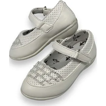 Dívčí baleríny BaoBaoxie Dívčí bílé baleríny Barva: Bílá, Velikost: 15