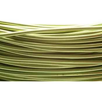 Korálek Alu drát zelený (2 mm)