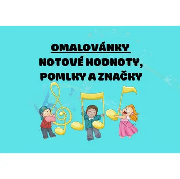 omalovánky Martin Vozar Omalovánky - notové hodnoty