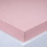 Napínací prostěradlo froté EXCLUSIVE starorůžové sada 2 ks 90 x 200 cm