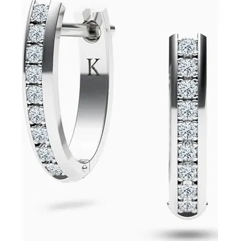 Náušnice Korbička Šperky Náušnice 032 - Zirkony -bílé zlato/žluté zlato/červené zlato