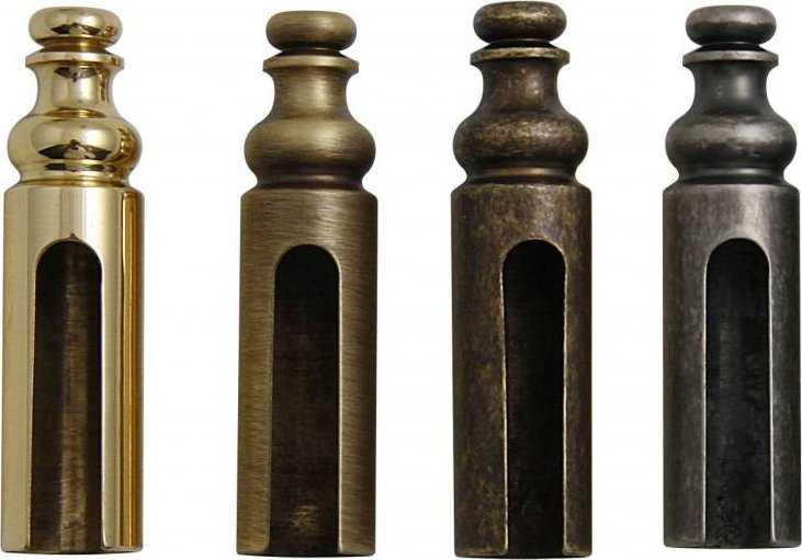 MP KOVANI MP Krytka na panty ozdobná 20mm Barva:: OGS Bronz česaný