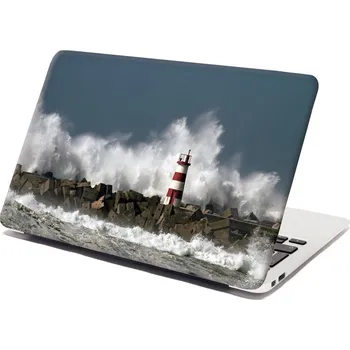 samolepka Sablio Samolepka na notebook Maják ve vlnách - 29x20 cm