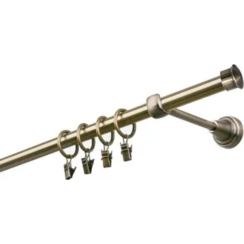 Garnýž Garnýž kovová 440 cm jednořadá 19 Duo mosaz