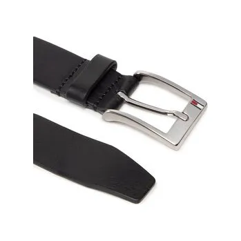 Opasek Pánský pásek Tommy Hilfiger New Aly Belt AM0AM08363 Černá 85