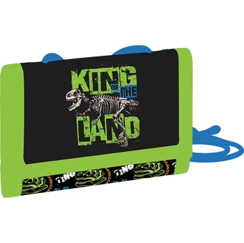 Peněženka Karton P+P Premium Dinosaurus 8-30723 černá/zelená