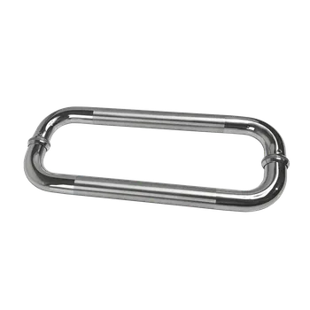 Zábradlí Madlo na dveře, L = 325 mm, sklo 8 - 12 mm, AISI 304