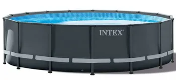 Bazén Intex Ultra XTR Frame 26334NP 6,1 x 1,22 m + písková filtrace, schůdky, plachta, podklad