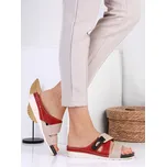 KOKA Shoes fashion Pantofle na klínku KH-1105R.AP.B Velikost: 36