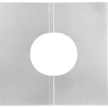 Komín Dvojdílný krycí plech 510x672 mm 30-50° 150-30 mm