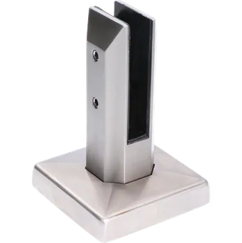 Vrchní kotvení pro výplň 13,52 - 17,52 mm, broušená AISI 316