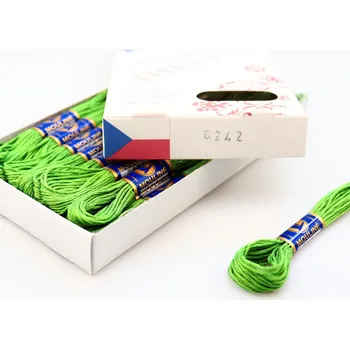 Příze Niťárna Vyšívací příze Mouline 6242 - hruška