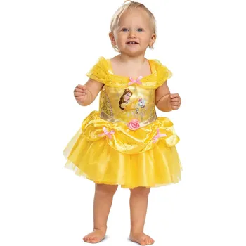 Karnevalový kostým Batolecí kostým Bella (Kráska a zvíře) - Pro věk 0,5 - 1 rok