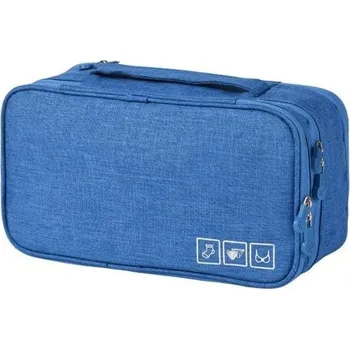 Kosmetická taštička Organizér na spodní prádlo - Modrá