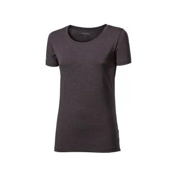 Dámské tričko Progress ORIGINAL COFFEE dámské antracit XXL; Černá triko