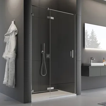 RONAL Jednokřídlé dveře s pevnou stěnou v rovině s L-kováním - panty vlevo PU13GSM21051