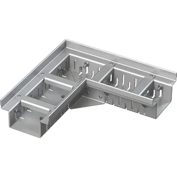 Odvodňovací žlab ALCAPLAST Drenážní žlab rohový 100 mm nastavitelný, nerez ALC-ADZ302VR
