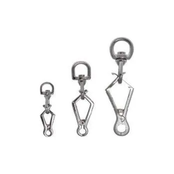 Obojek pro psa Zubíček - výroba loveckých potřeb Karabina pro vypouštěcí vodítka - klešťová - Velikost Velká