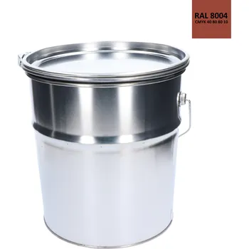 barva na kov Barva antikorozní polomatná na zinek 10 kg - měděná hnědá