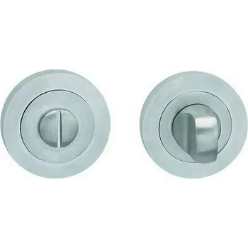 Vložka do dveří WC rozeta kulatá COBRA chrom matný