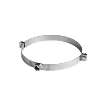 Kouřovod Objímka kouřovodu se závitem pro čidlo spalin, průměr 180 mm