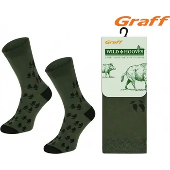 Pánské ponožky Ponožky Graff myslivecké Funny Trouble 052 - 35-38