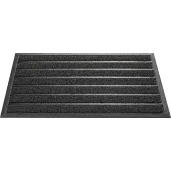 Černá vnitřní čistící vstupní rohož FLOMA Bellini - 45 x 70 x 1 cm