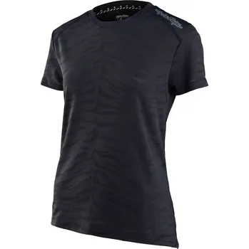 cyklistický dres Dres Troy Lee Designs Lilium SS dámský TIGER JACQUARD BLACK (35792100), S