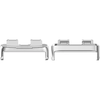 Příslušenství k chytrým hodinkám eses Konektor pro Huawei band 8, 9 a 10 - Stříbrný, 2 kusy