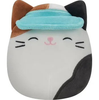 Squishmallows Plyšová hračka 20 cm, Kocour Cam s kšiltem