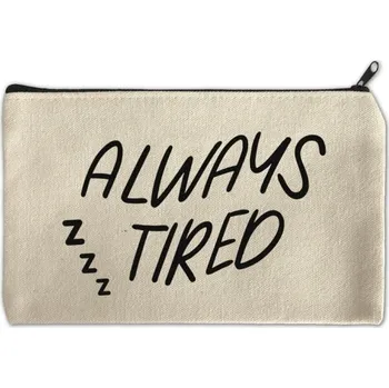 Organizér na kosmetiku Látková taštička Canli - Always tired