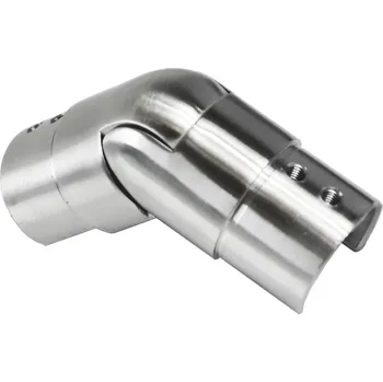 Zábradlí Přechod nastavitelný ø 42,4 mm, lepený spoj, AISI 304