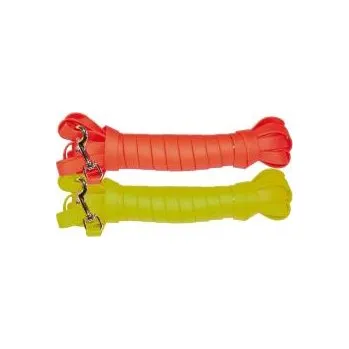 Obojek pro psa Zubíček - výroba loveckých potřeb Barvářská šňůra - plochá - BIOTHANE - 16mm - Barva Reflexní oranžová, Délka 6 m