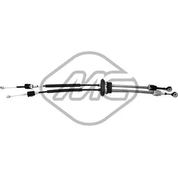 Lanko parkovací brzdy Tazne lanko, rucni prevodovka, , 1401174680, 1401176480, 2444EL, 2444GR, Metalcaucho, 80749