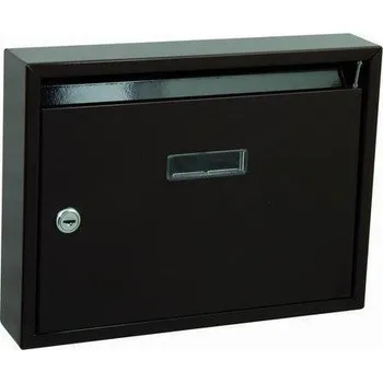 Poštovní schránka MP-KOVÁNÍ Poštovní schránka zinkovaná hnědá plech nástěnná 24x32x6cm