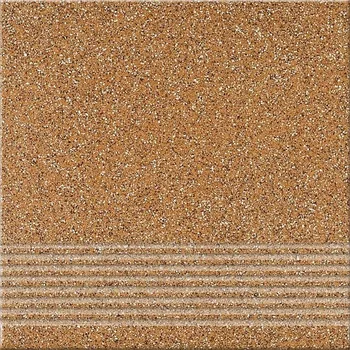 Stavebniny CERSANIT Milton orange steptread 29,7x29,7 CER-OP069-010-1