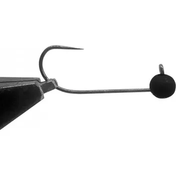 Rybářský háček Hlavička bez protihrotu Tungsten HD Barbless Black 2g 5ks 8