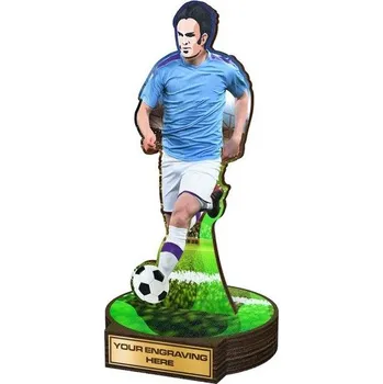 Poháry Bauer Dřevěná plaketa RW006 | Fotbal